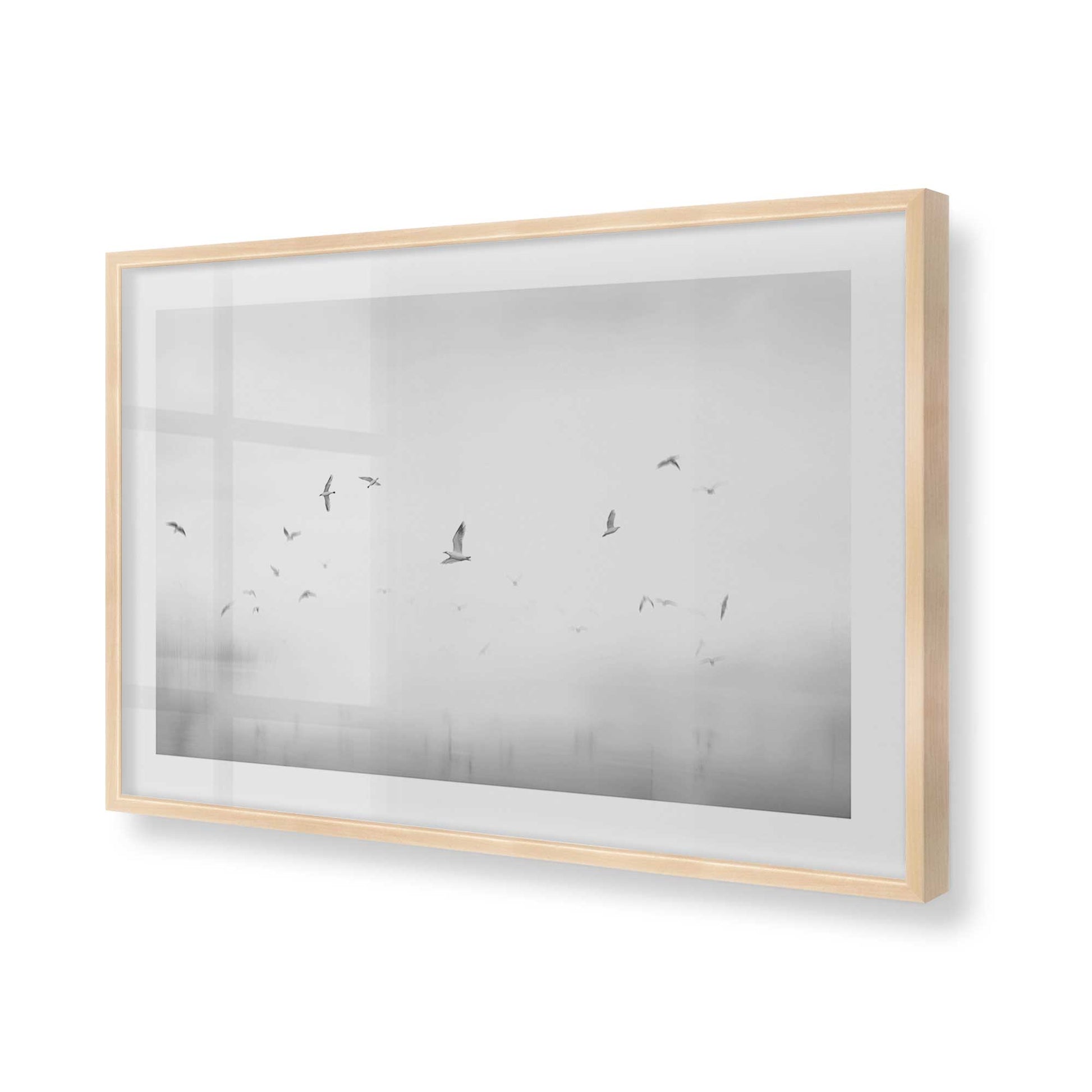 [Color:Raw Maple], Picture of art in a Raw Maple frame of the corner