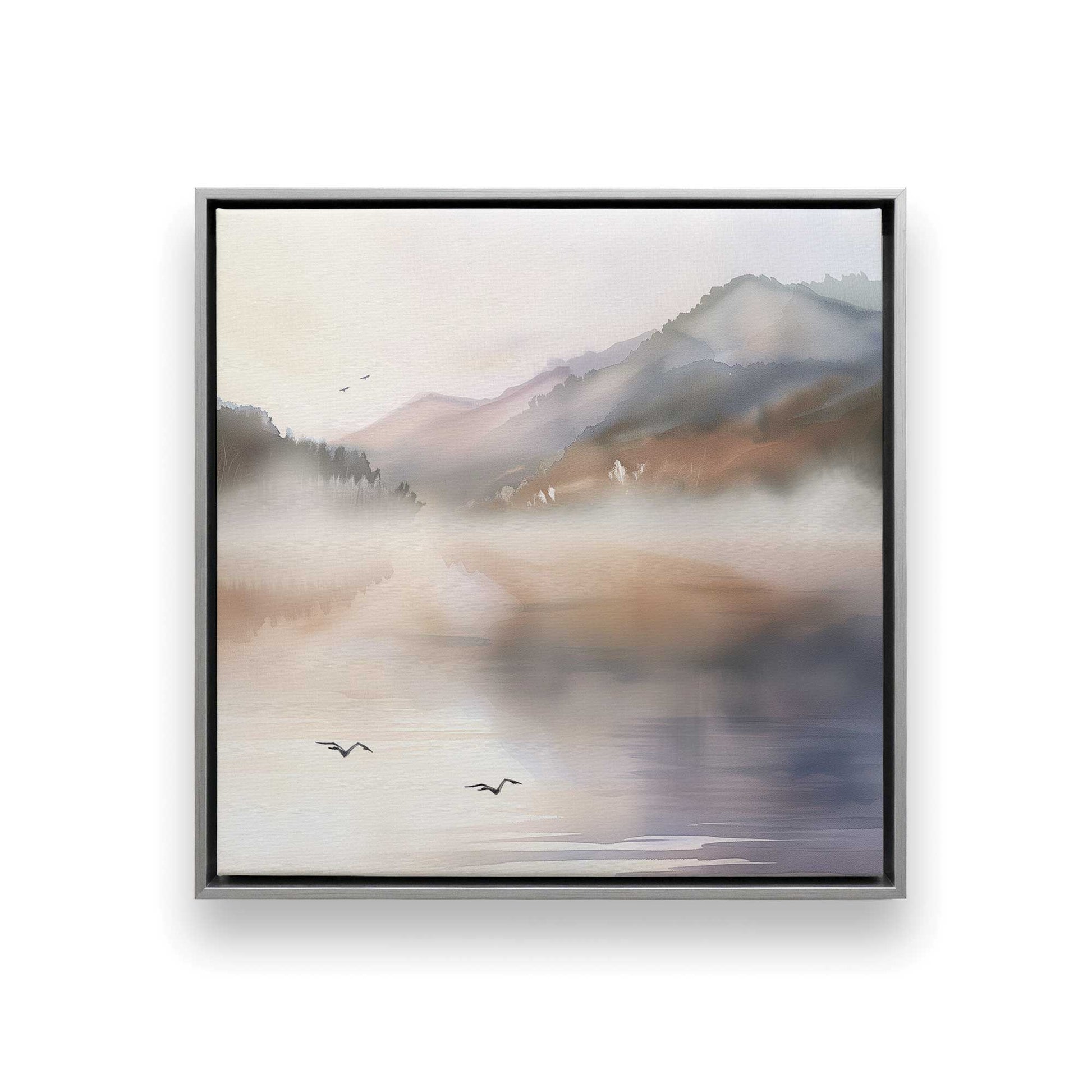 [Color:Polished Chrome], Picture of art in a Polished Chrome frame