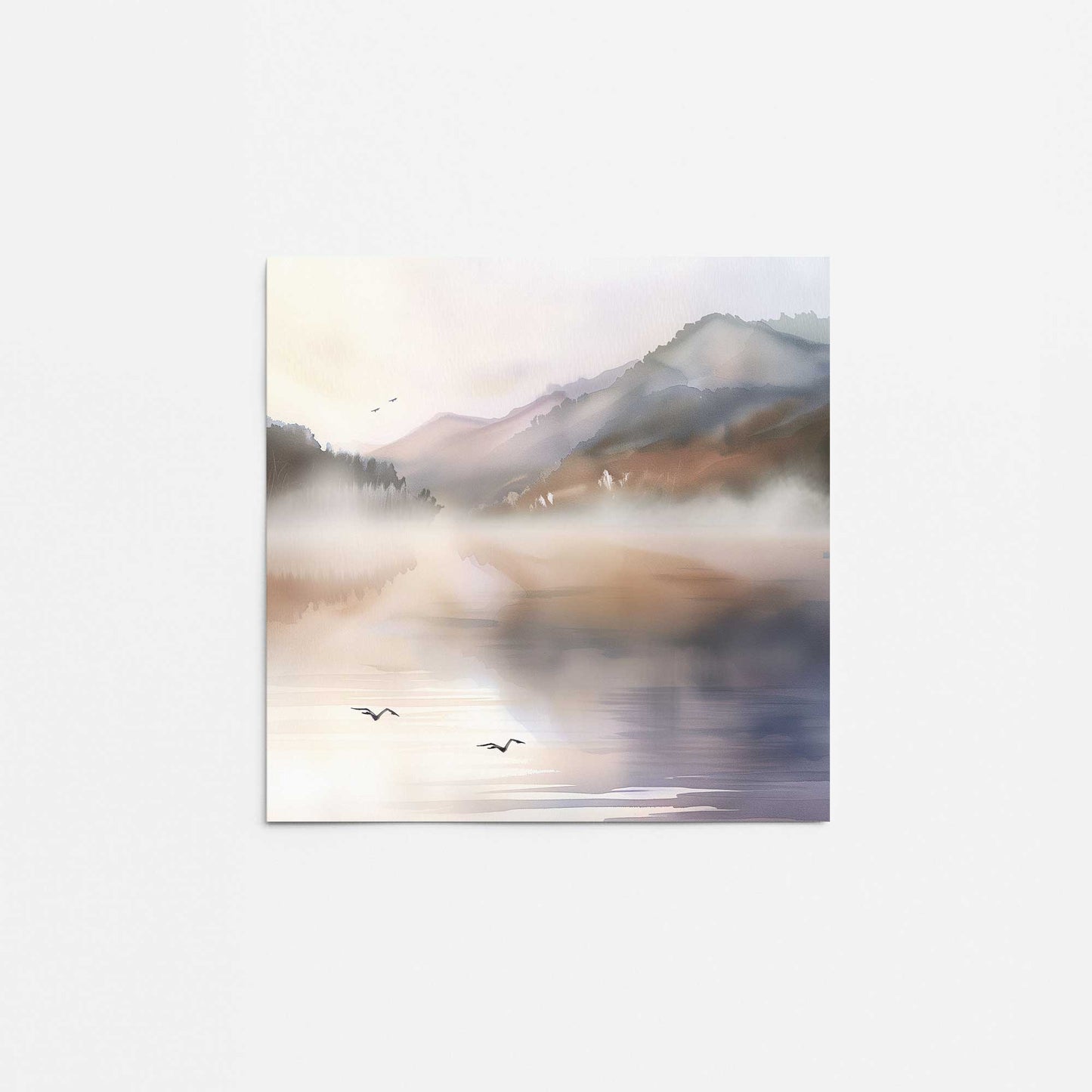 Feathered Ballet v1 Promotional Rolled Print
