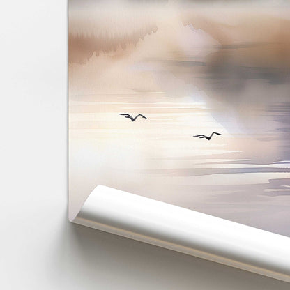 Feathered Ballet v1 Promotional Rolled Print