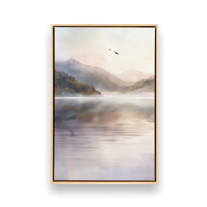 [Color:American Maple], Picture of art in a American Maple frame