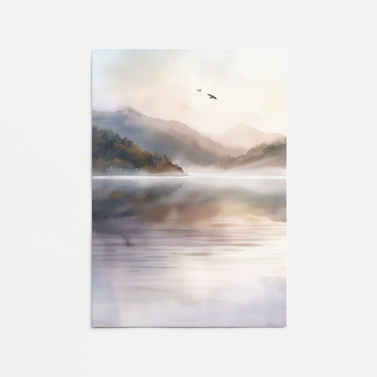 Feathered Ballet v2 Promotional Rolled Print