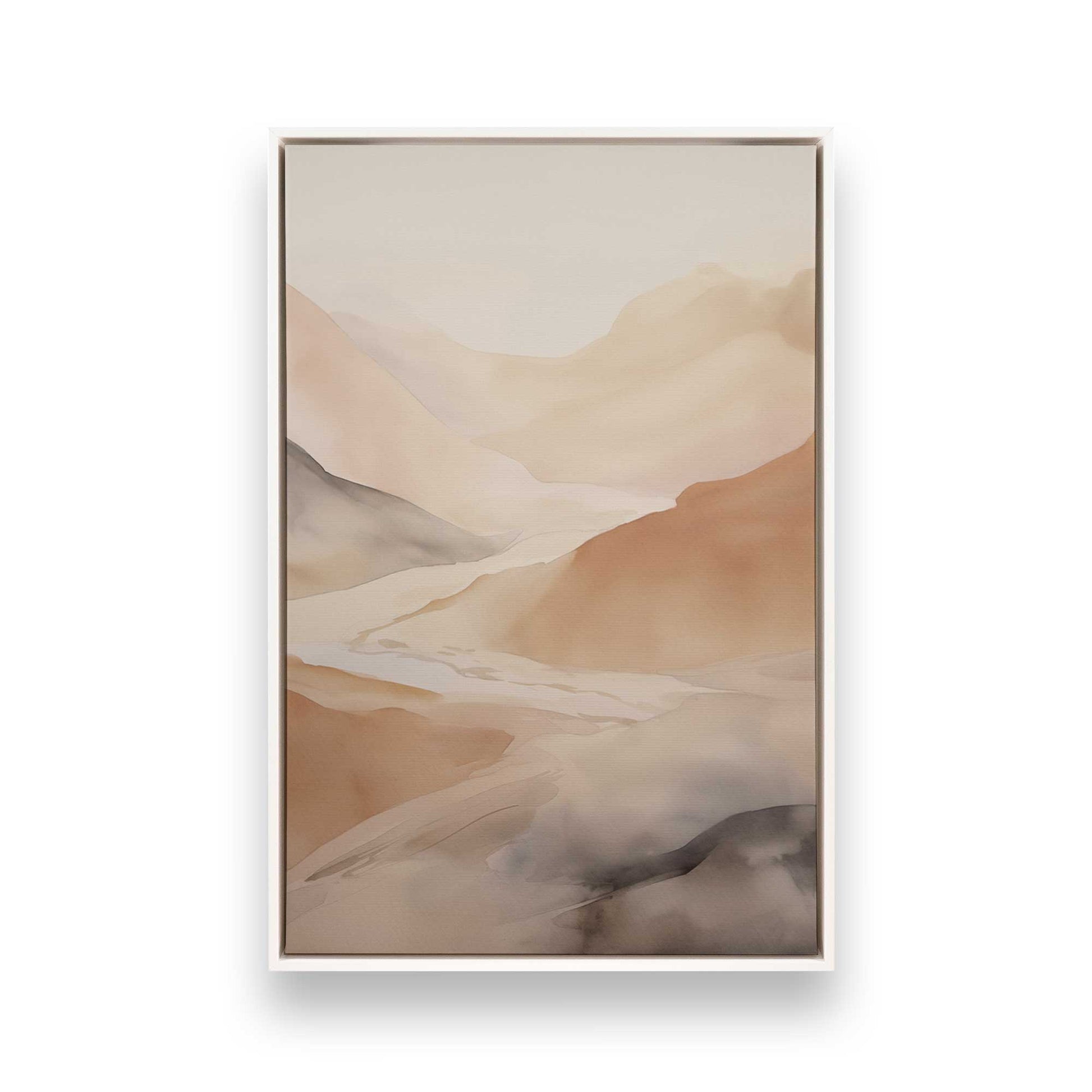 [Color:Opaque White], Picture of art in a White frame