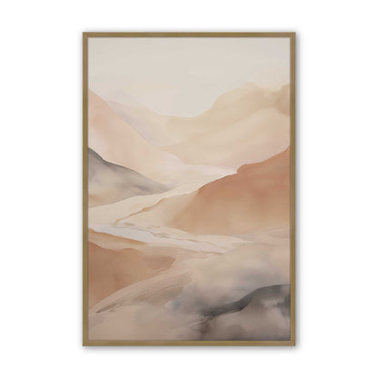 [Color:Brushed Gold], Picture of art in a Brushed Gold frame