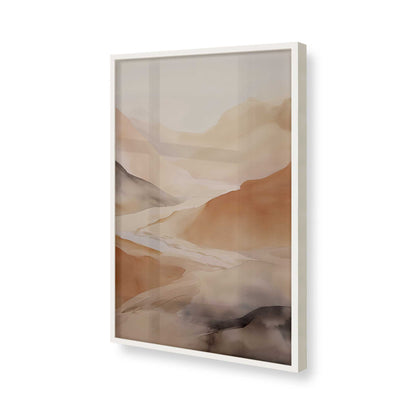 [Color:Opaque White], Picture of art in a Opaque White frame of the corner