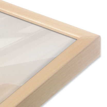 [Color:Raw Maple], Picture of art in a Raw Maple frame at an angle