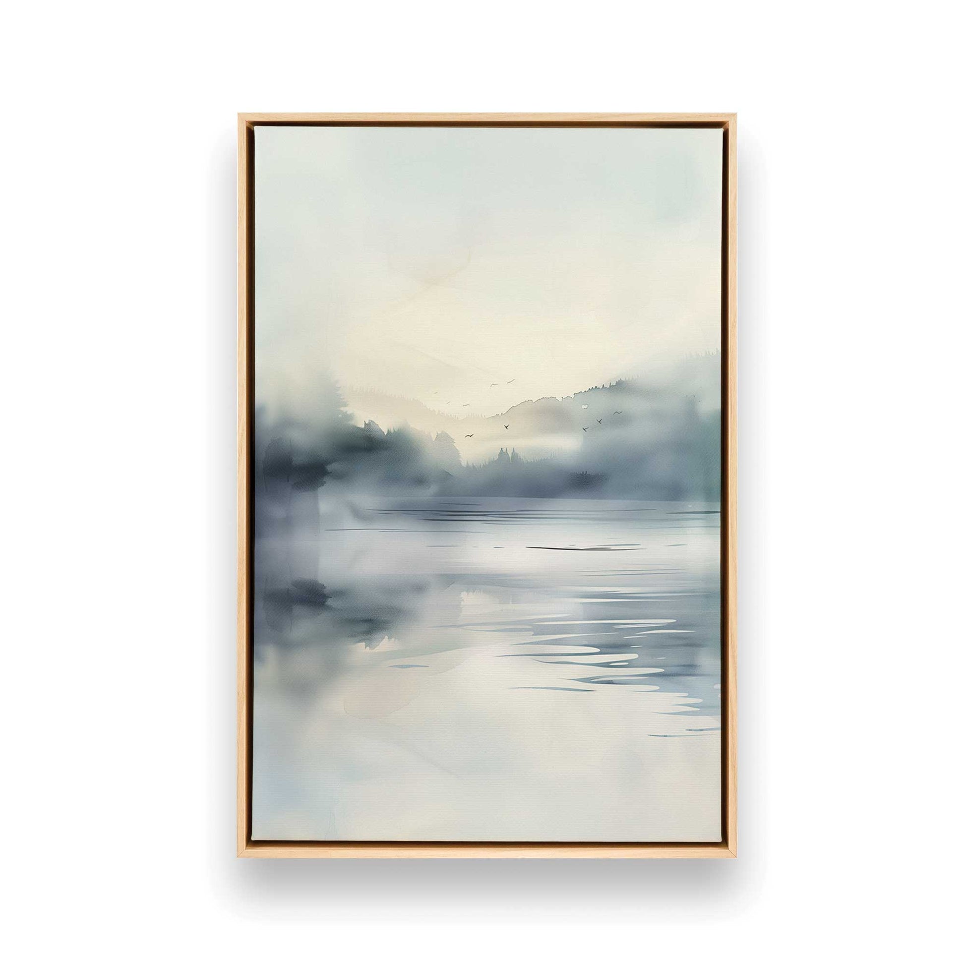 [Color:American Maple], Picture of art in a American Maple frame