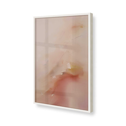 [Color:Opaque White], Picture of art in a Opaque White frame of the corner