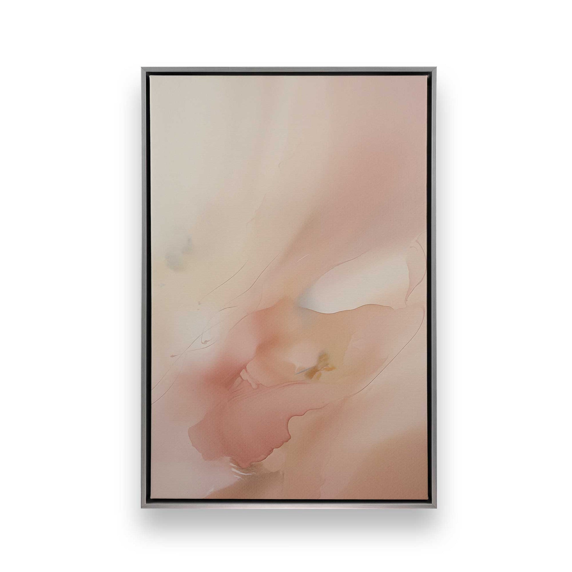 [Color:Opaque White], Picture of art in a White frame