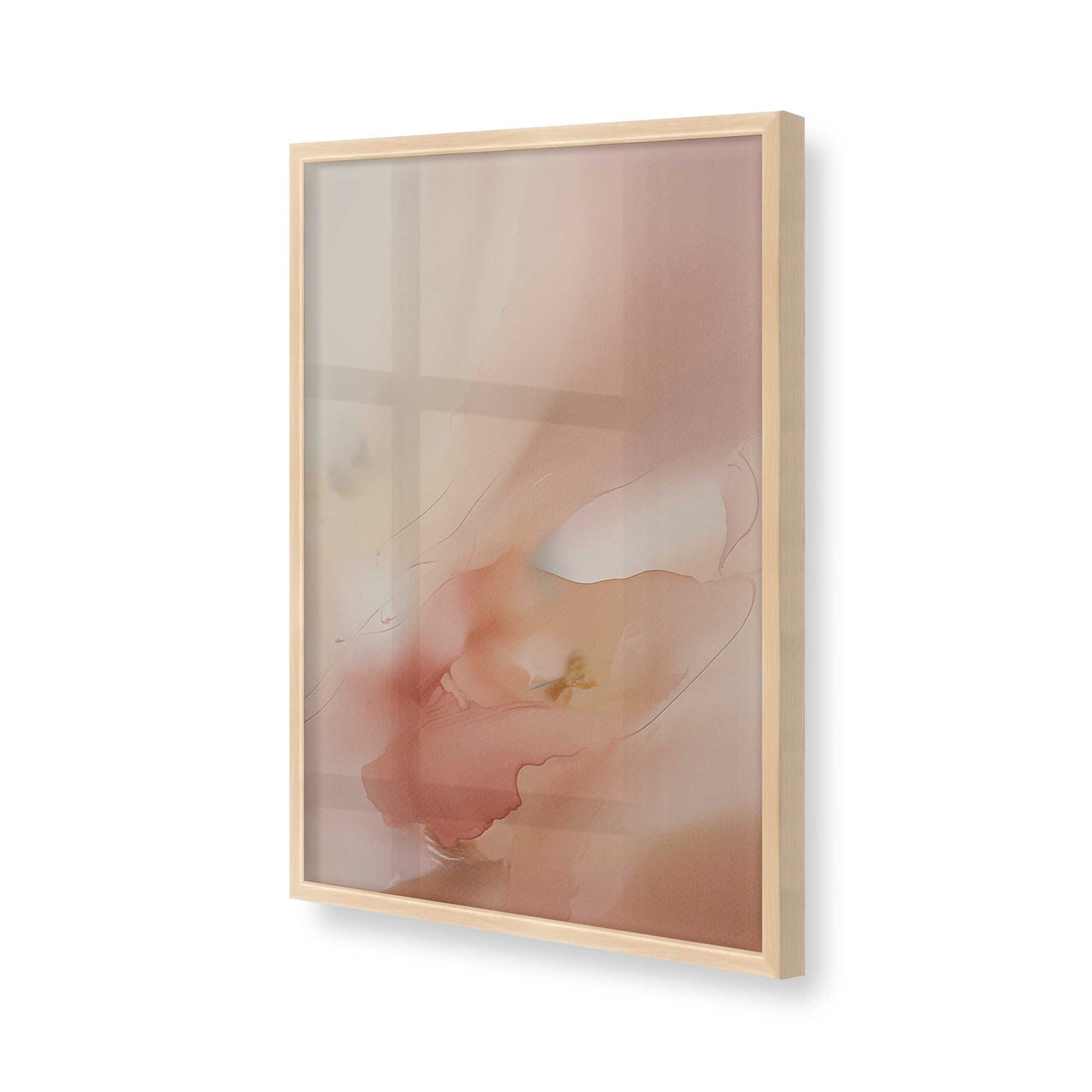 [Color:Raw Maple], Picture of art in a Raw Maple frame of the corner