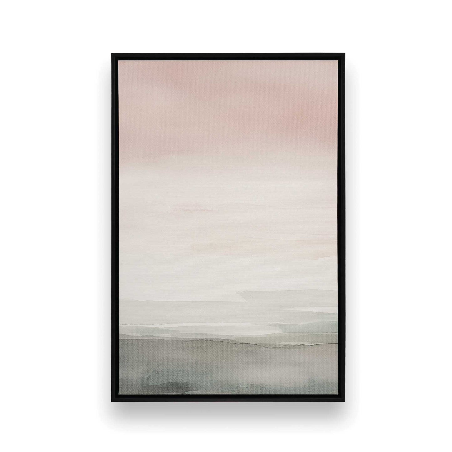 [Color:Satin Black], Picture of art in a Satin Black frame