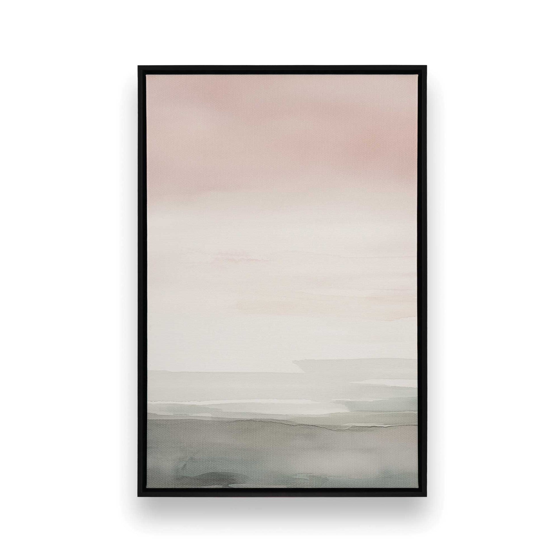 [Color:Satin Black], Picture of art in a Satin Black frame