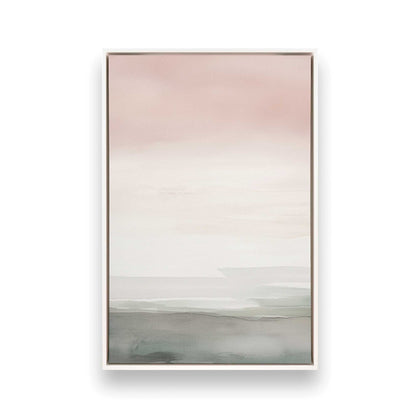 [Color:Opaque White], Picture of art in a White frame