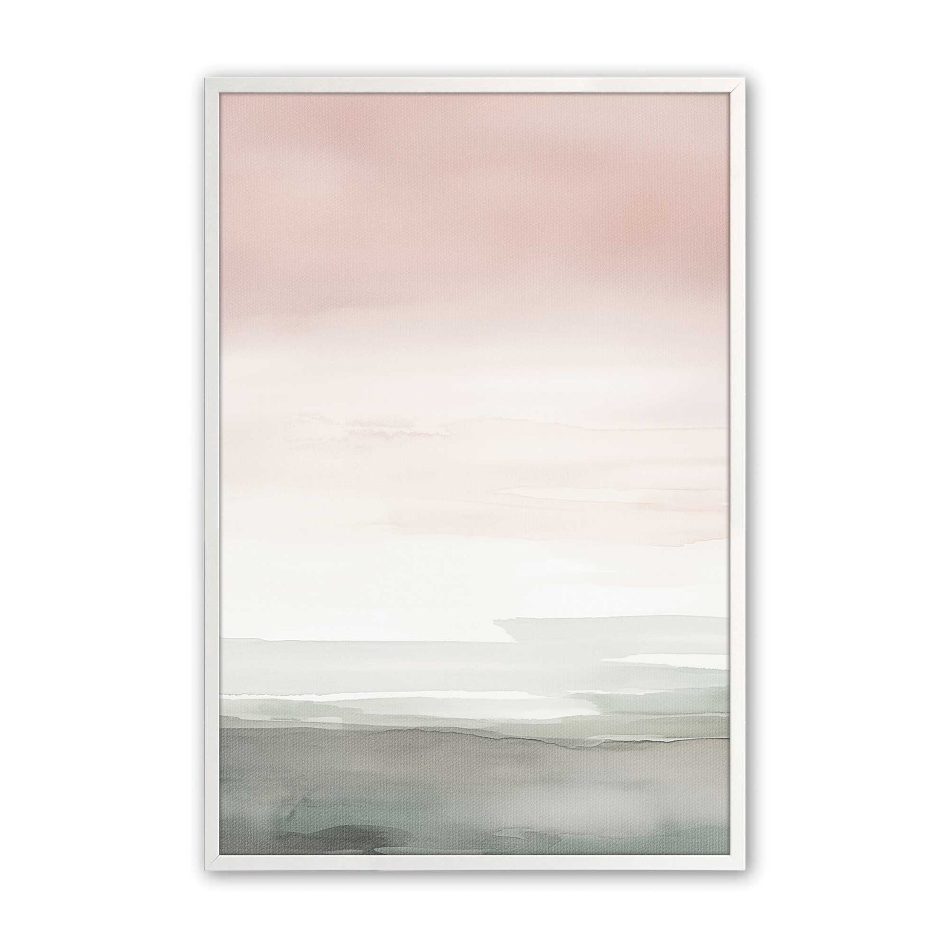 [Color:Opaque White], Picture of art in a Opaque White frame