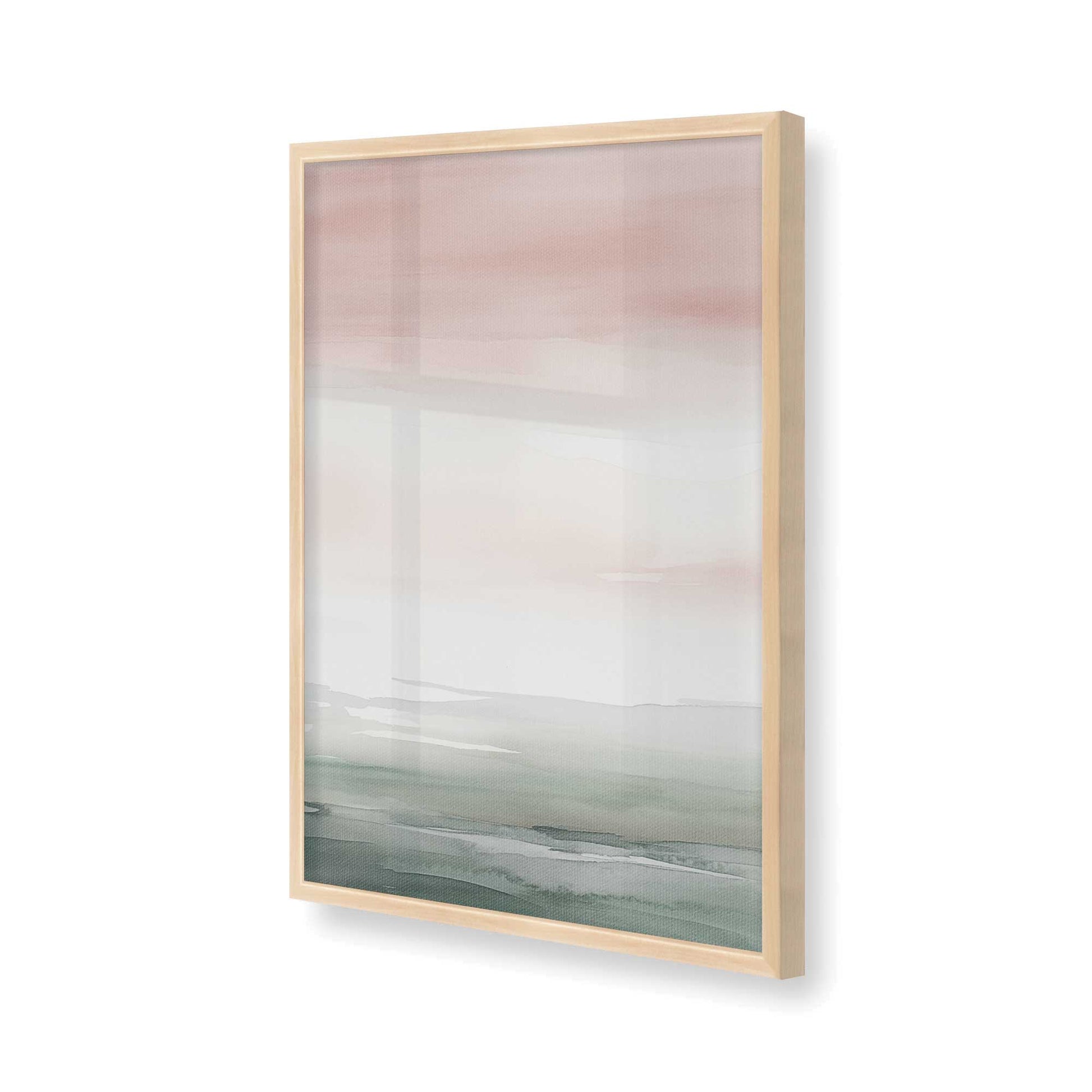 [Color:Raw Maple], Picture of art in a Raw Maple frame of the corner