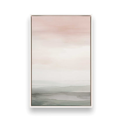 [Color:Opaque White], Picture of art in a White frame