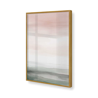 [Color:Polished Gold], Picture of art in a Polished Gold frame of the corner