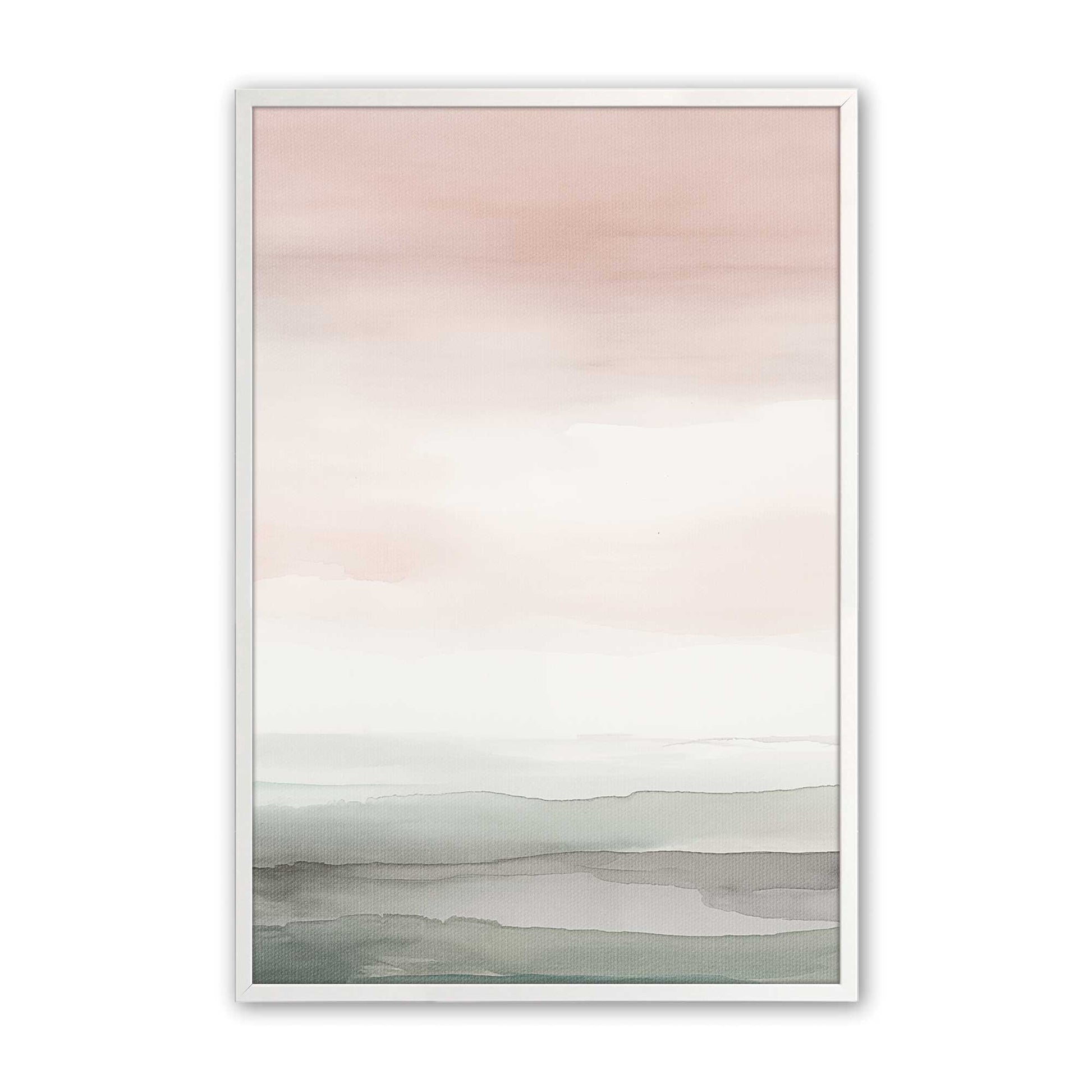 [Color:Opaque White], Picture of art in a Opaque White frame