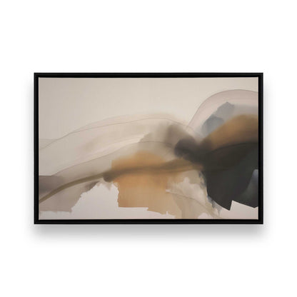 [Color:Satin Black], Picture of art in a Satin Black frame