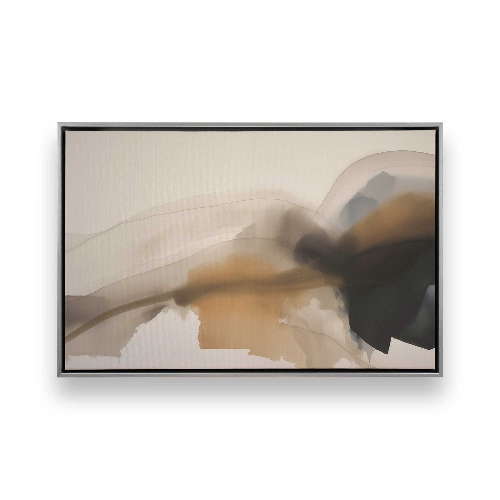 [Color:Opaque White], Picture of art in a White frame