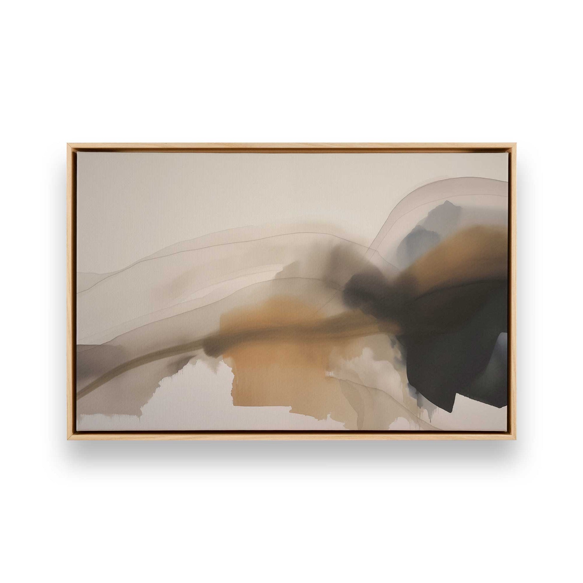 [Color:American Maple], Picture of art in a American Maple frame