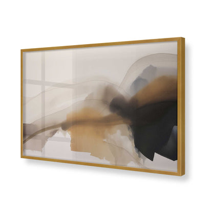 [Color:Polished Gold], Picture of art in a Polished Gold frame of the corner