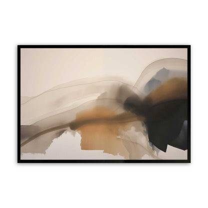 [Color:Satin Black], Picture of art in a Satin Black frame