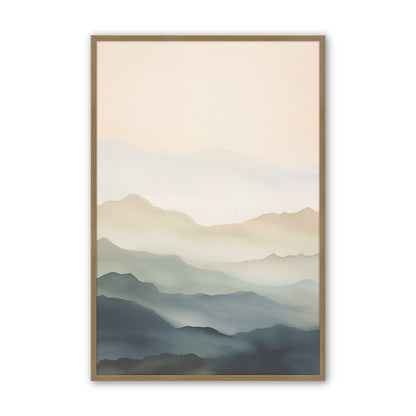 [Color:Brushed Gold], Picture of art in a Brushed Gold frame