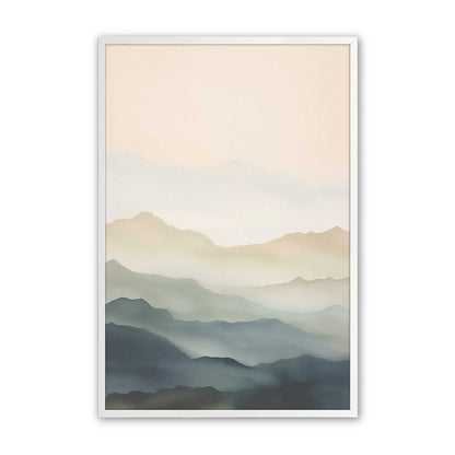 [Color:Opaque White], Picture of art in a Opaque White frame