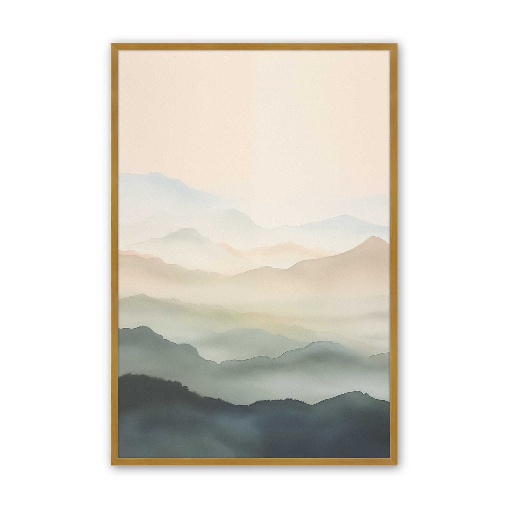 [Color:Polished Gold], Picture of art in a Polished Gold frame