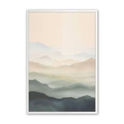 [Color:Opaque White], Picture of art in a Opaque White frame