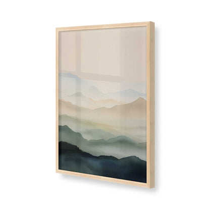 [Color:Raw Maple], Picture of art in a Raw Maple frame of the corner