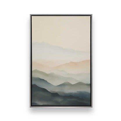 [Color:Opaque White], Picture of art in a White frame