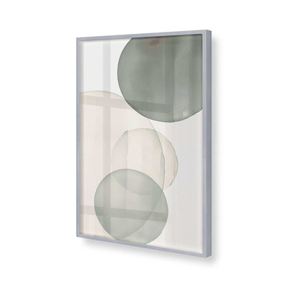 [Color:Polished Chrome], Picture of art in a Polished Chrome frame of the corner