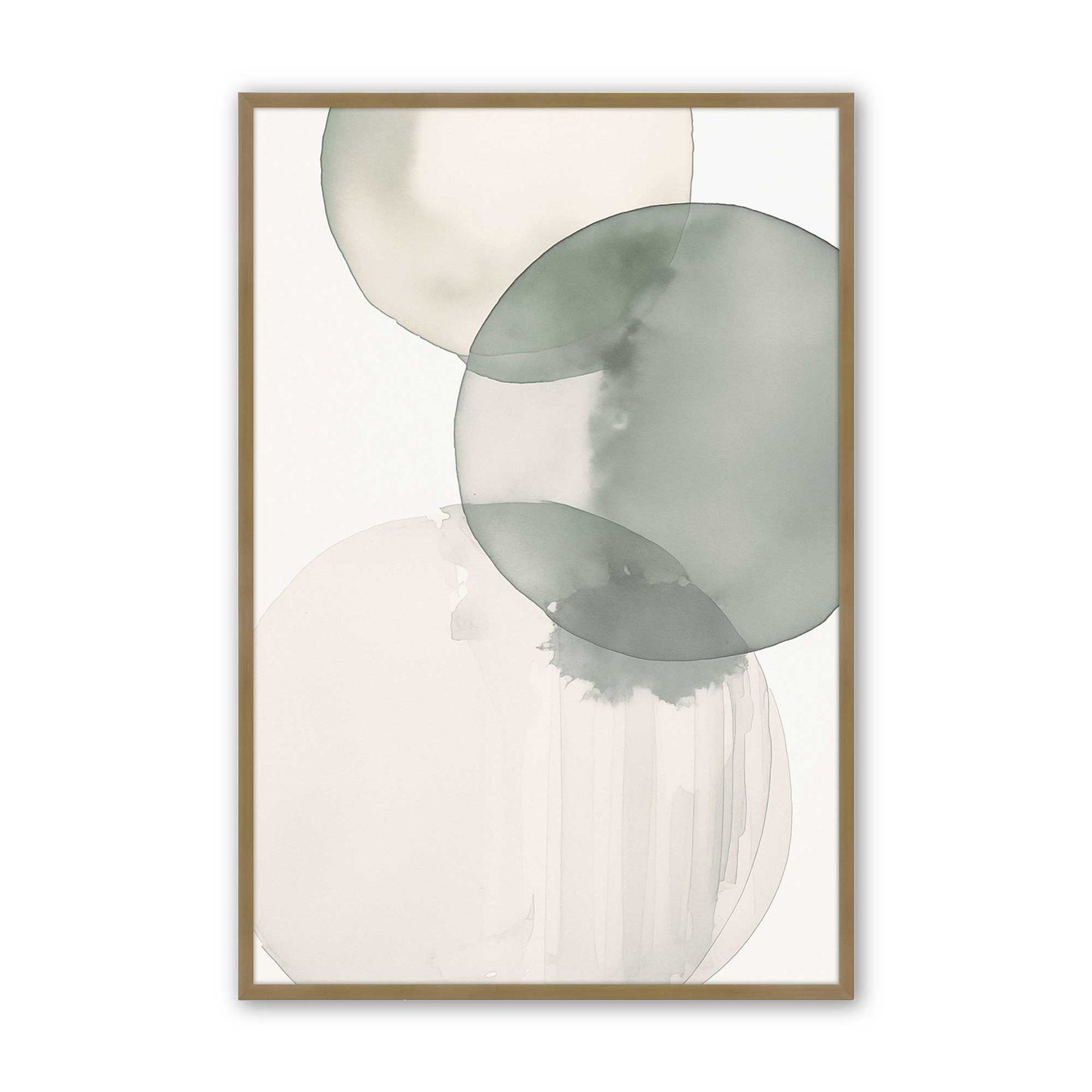 [Color:Brushed Gold], Picture of art in a Brushed Gold frame