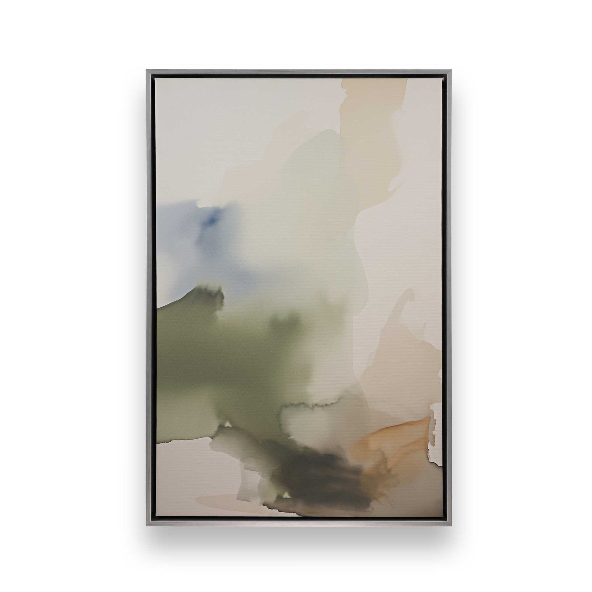 [Color:Opaque White], Picture of art in a White frame