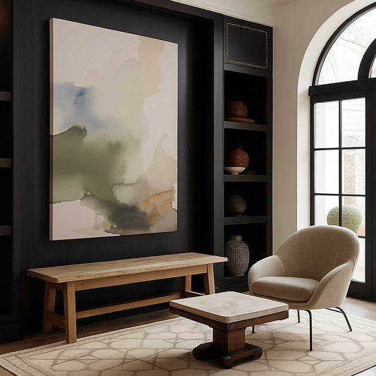 [LIFESTYLE], art hanging in a room