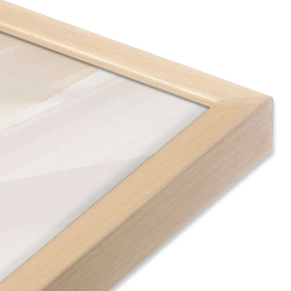 [Color:Raw Maple], Picture of art in a Raw Maple frame at an angle