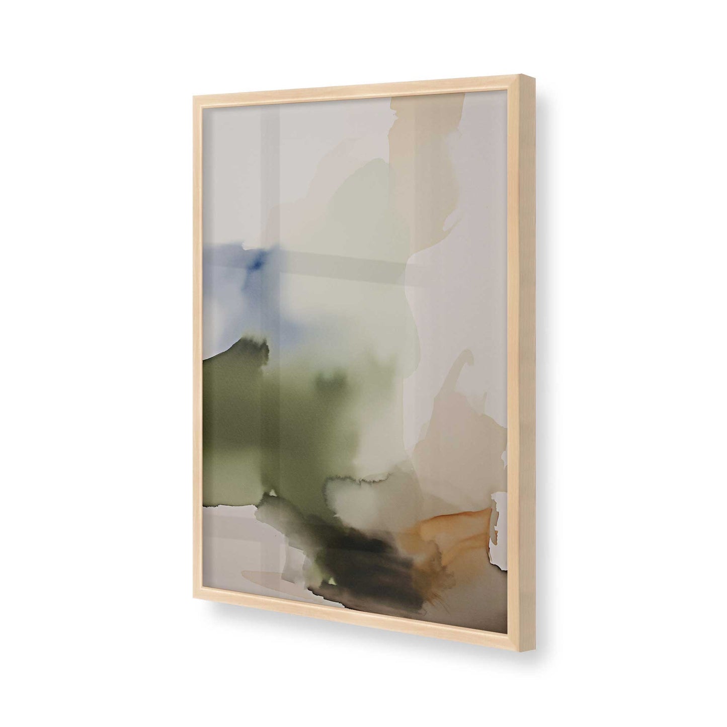 [Color:Raw Maple], Picture of art in a Raw Maple frame of the corner