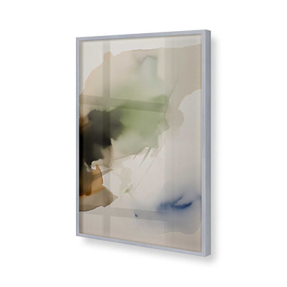 [Color:Polished Chrome], Picture of art in a Polished Chrome frame of the corner