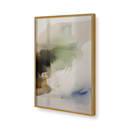 [Color:Polished Gold], Picture of art in a Polished Gold frame of the corner