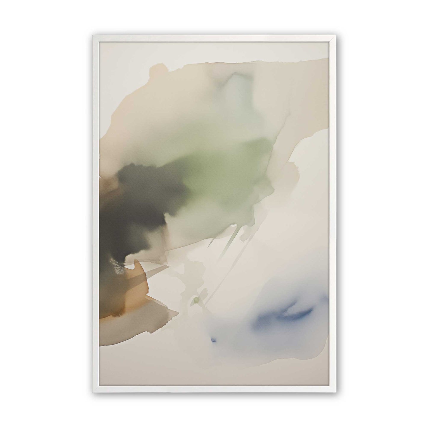 [Color:Opaque White], Picture of art in a Opaque White frame