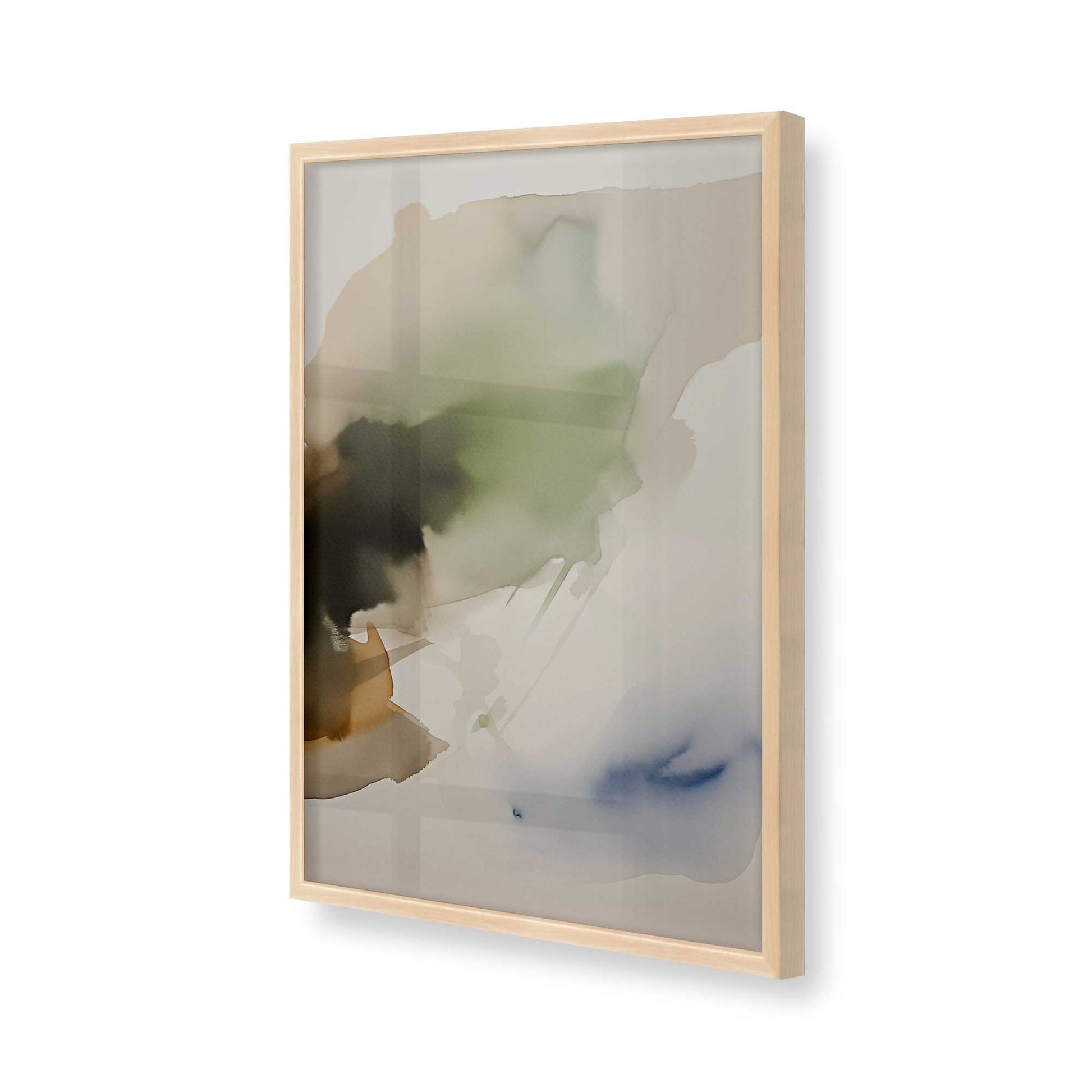 [Color:Raw Maple], Picture of art in a Raw Maple frame of the corner