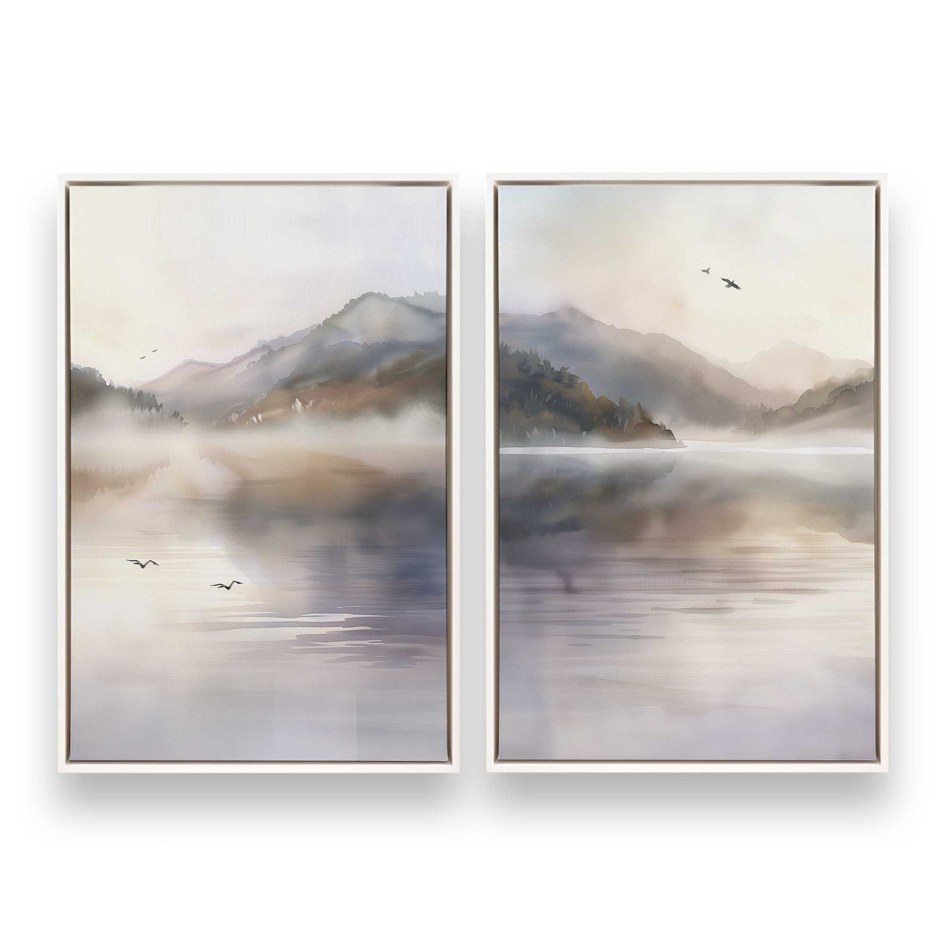 [Color:Opaque White], Picture of art in a White frame