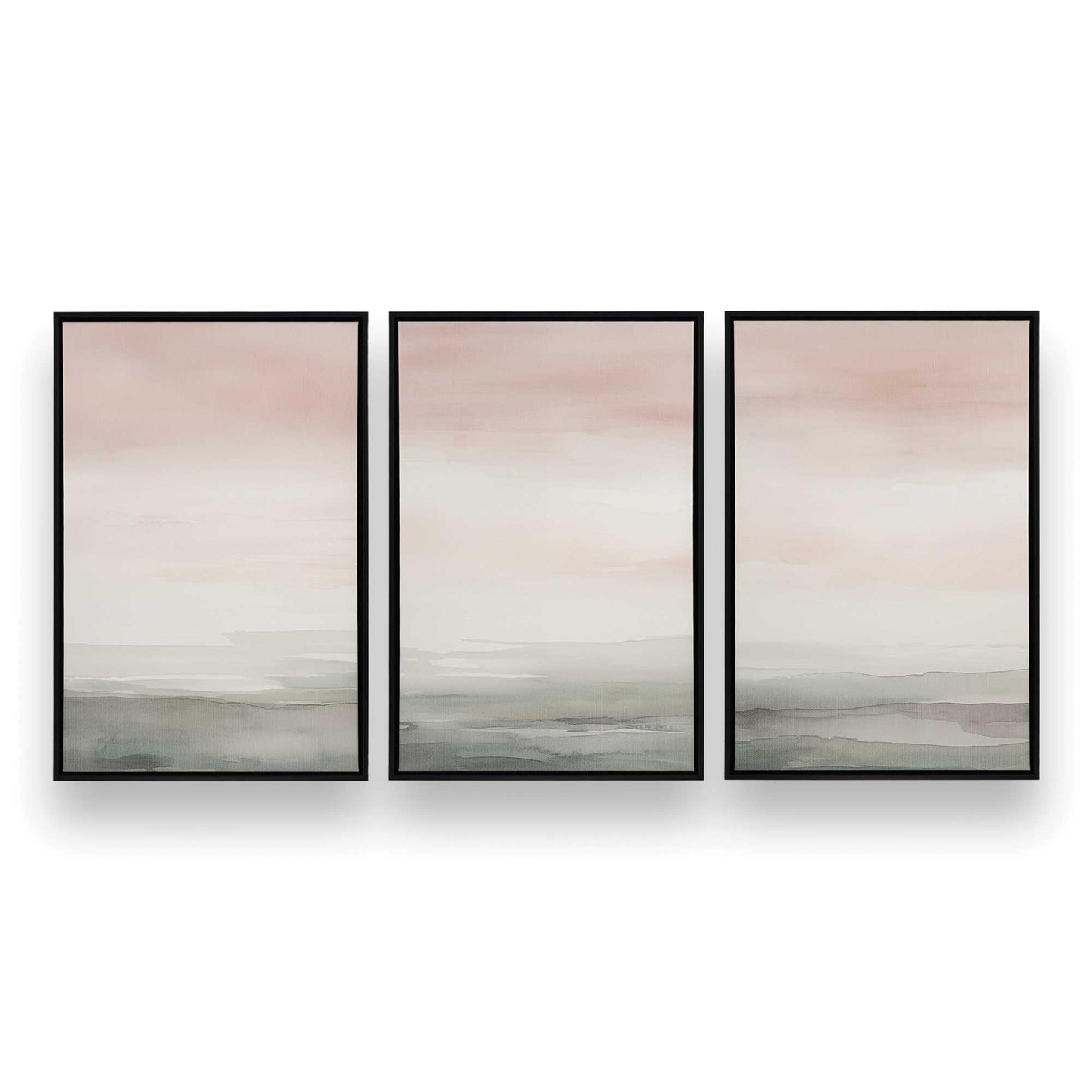 [Color:Satin Black], Picture of art in a Satin Black frame