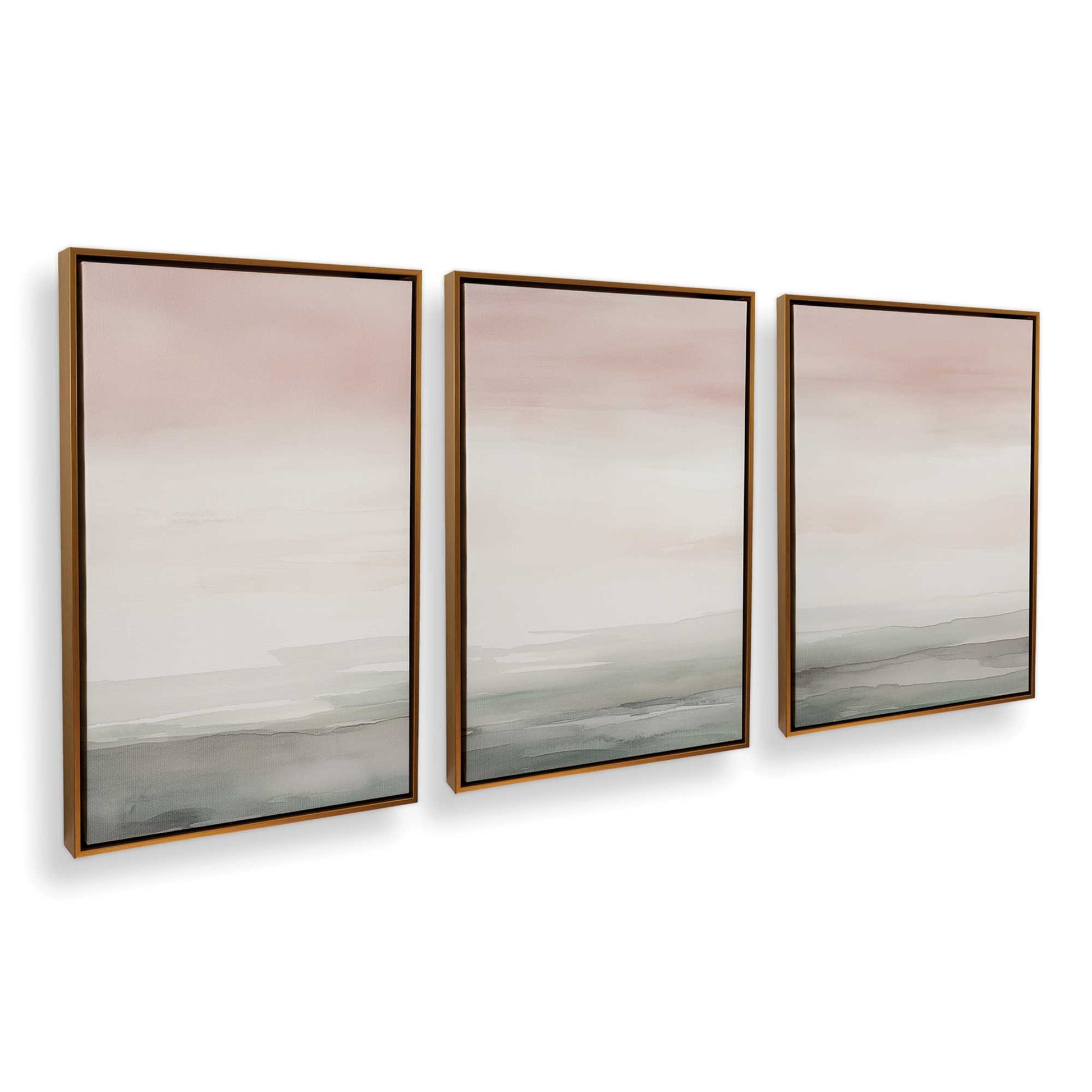 [Color:Polished Chrome], Picture of art in a Polished Chrome frame at an angle