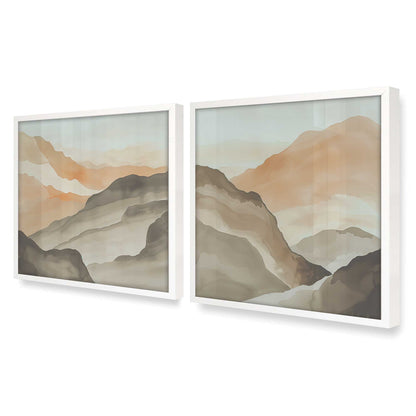 [Color:Opaque White], Picture of art in a Opaque White frame at an angle