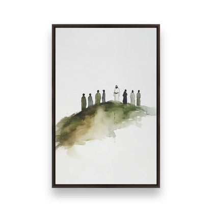 [Color:Espresso], Picture of art in a Espresso frame