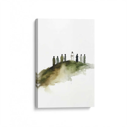 [Color:Stretched Canvas], Picture of art at an angle