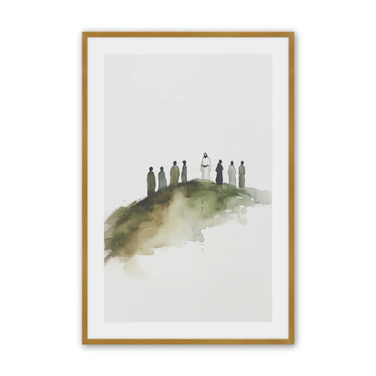 [Color:Polished Gold], Picture of art in a Polished Gold frame